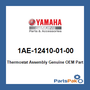 Yamaha 1AE-12410-01-00 Thermostat Assembly; 1AE124100100