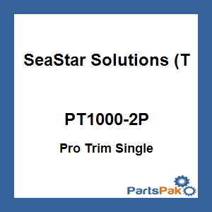 SeaStar Solutions (Teleflex) PT1000-2P; Pro Trim Single