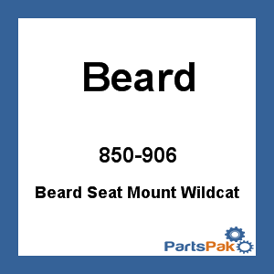 Beard 850-906; Beard Seat Mount Wildcat