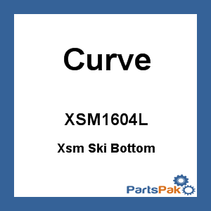 Curve XSM1604L; Xsm Ski Bottom White Left