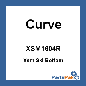 Curve XSM1604R; Xsm Ski Bottom White Right