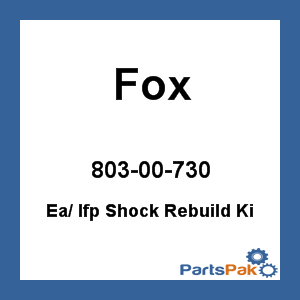 Fox 803-00-730; (Single Item) Ifp Shock Rebuild Ki