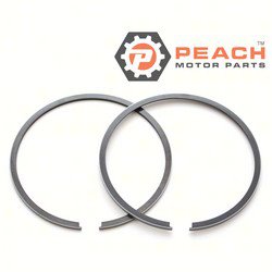 Peach Motor Parts PM-0396377 Piston Ring Set (Standard); Fits Johnson Evinrude OMC®: 0396377, 396377, 0385807, 385807, Sierra®: 18-3910, GLM®: 24240, Mallory®: 9-54412, Wiseco®: 3000KD