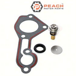 Peach Motor Parts PM-803061T-1 Thermostat Kit; Fits Mercury Quicksilver Mercruiser®: 803061T 1, 803061T1, Sierra®: 18-3569, GLM®: 13124