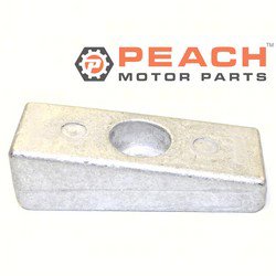 Peach Motor Parts PM-ANDE-0001A Anode, Aluminum; Fits Honda®: 41109-ZW1-003, Sierra®: 18-6068; PM-ANDE-0001A