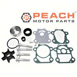 Peach Motor Parts PM-WPMP-0047A Water Pump Repair Kit (No Housing); Fits Yamaha®: 6CJ-W0078-01-00, 6CJ-W0078-00-00