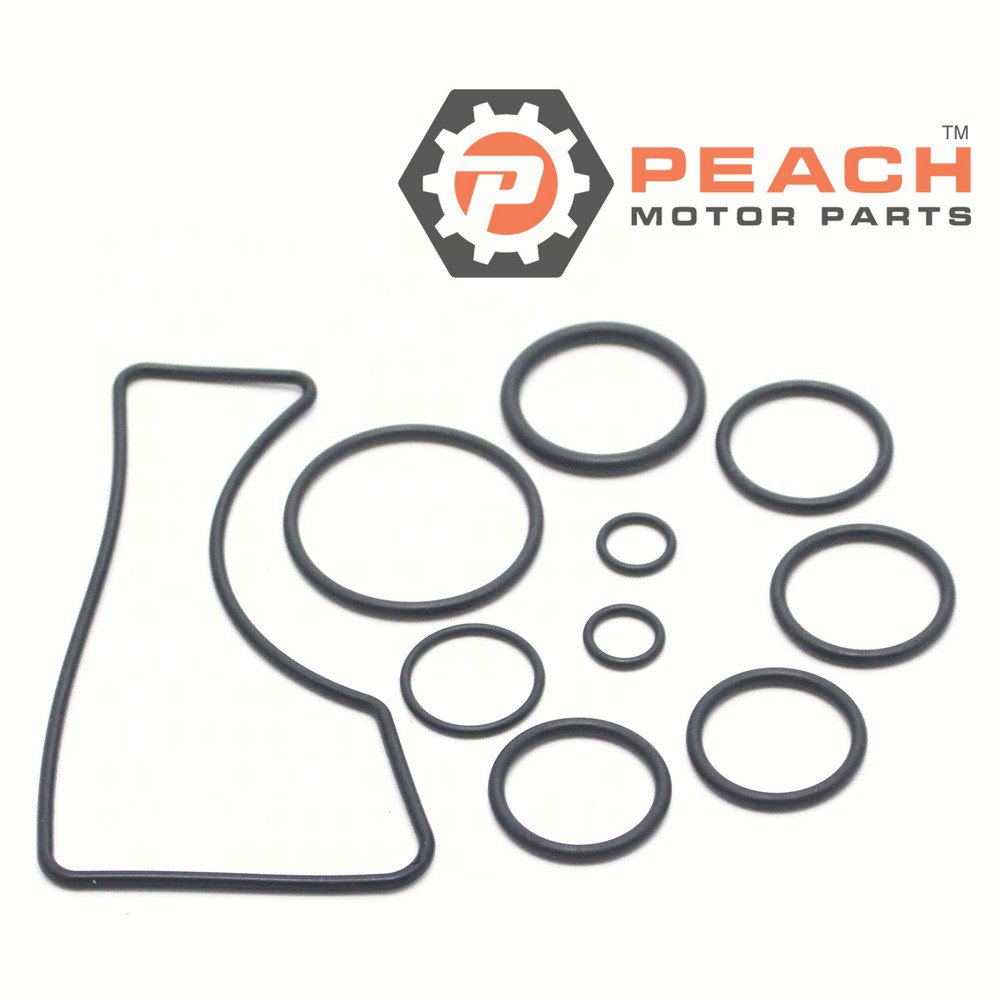 Peach Motor Parts PM-16755Q-1 Seal Kit, Outdrive to Bell Housing; Fits Mercury Quicksilver Mercruiser®: 16755Q1, 16755Q 1, 16755, 16755A1, 16755A 1, Sierra®: 18-2615, Mallory®: 9-62604, GLM®: 3