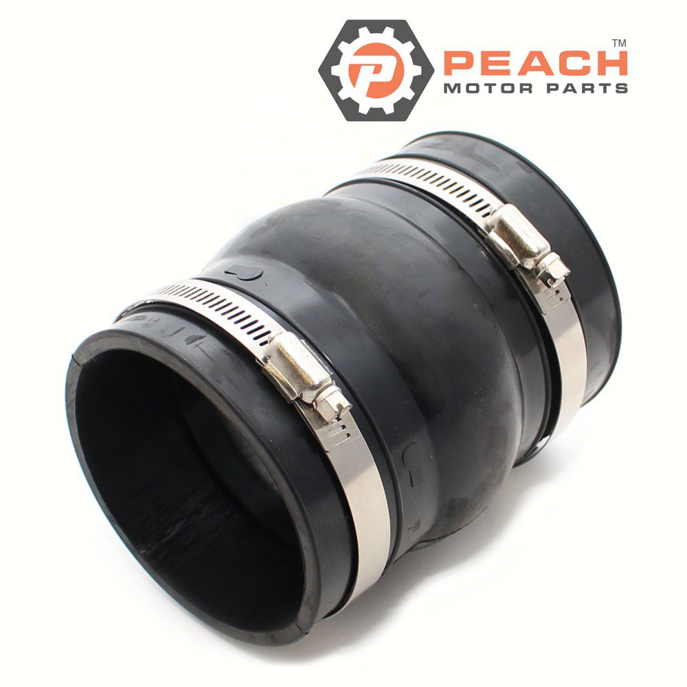 Peach Motor Parts PM-3852741 Bellows, Exhaust (Boot Tube Hose); Fits OMC®: 3852741, 0778067, 778067, Volvo Penta®: 3852741, 3863450, Sierra®: 18-2780, 18-2780-1, Mallory®: 9-72800, 9-72814