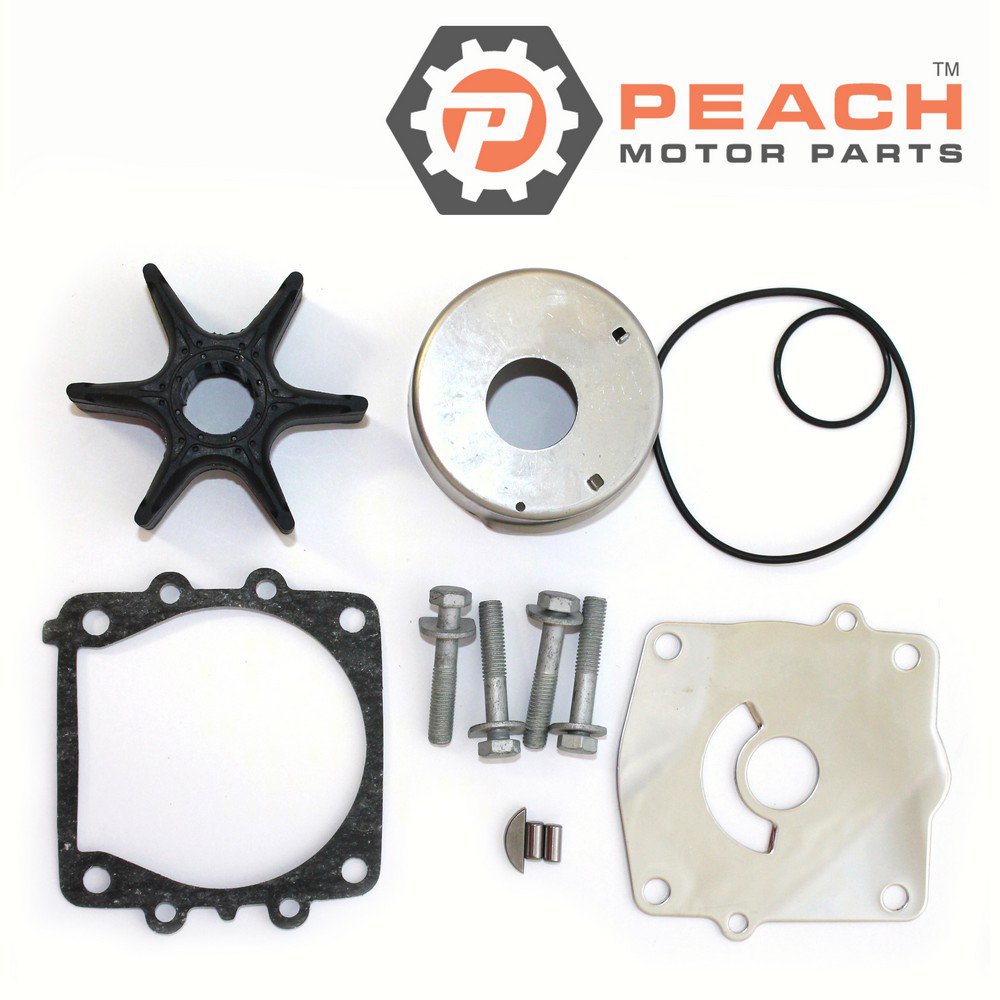 Peach Motor Parts PM-61A-W0078-A2-00 Water Pump Repair Kit (No Housing); Fits Yamaha®: 61A-W0078-A4-00, 61A-W0078-A3-00, 61A-W0078-A2-00, 61A-W0078-A1-00, 61A-W0078-01-00, 61A-W0078-00-00, 65L-