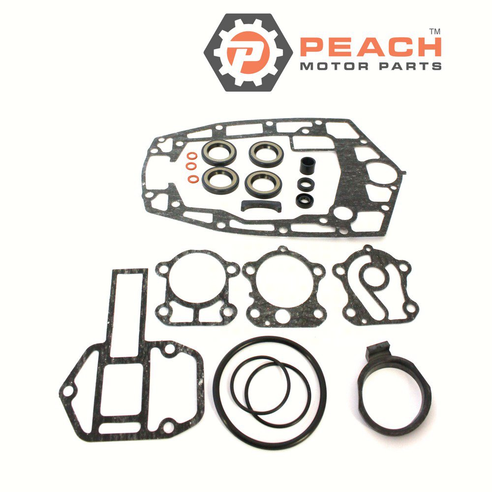 Peach Motor Parts PM-688-W0001-22-00 Lower Unit Gasket Kit; Fits Yamaha®: 688-W0001-23-00, 688-W0001-22-00, 688-W0001-21-00, Sierra®: 18-0021