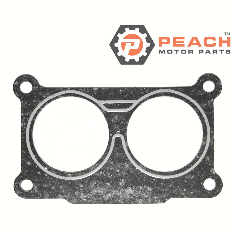 Peach Motor Parts PM-6E5-14198-A2-00 Gasket, Intake; Fits Yamaha®: 6E5-14198-A2-00, 6E5-14198-A1-00, 6E5-14198-00-00