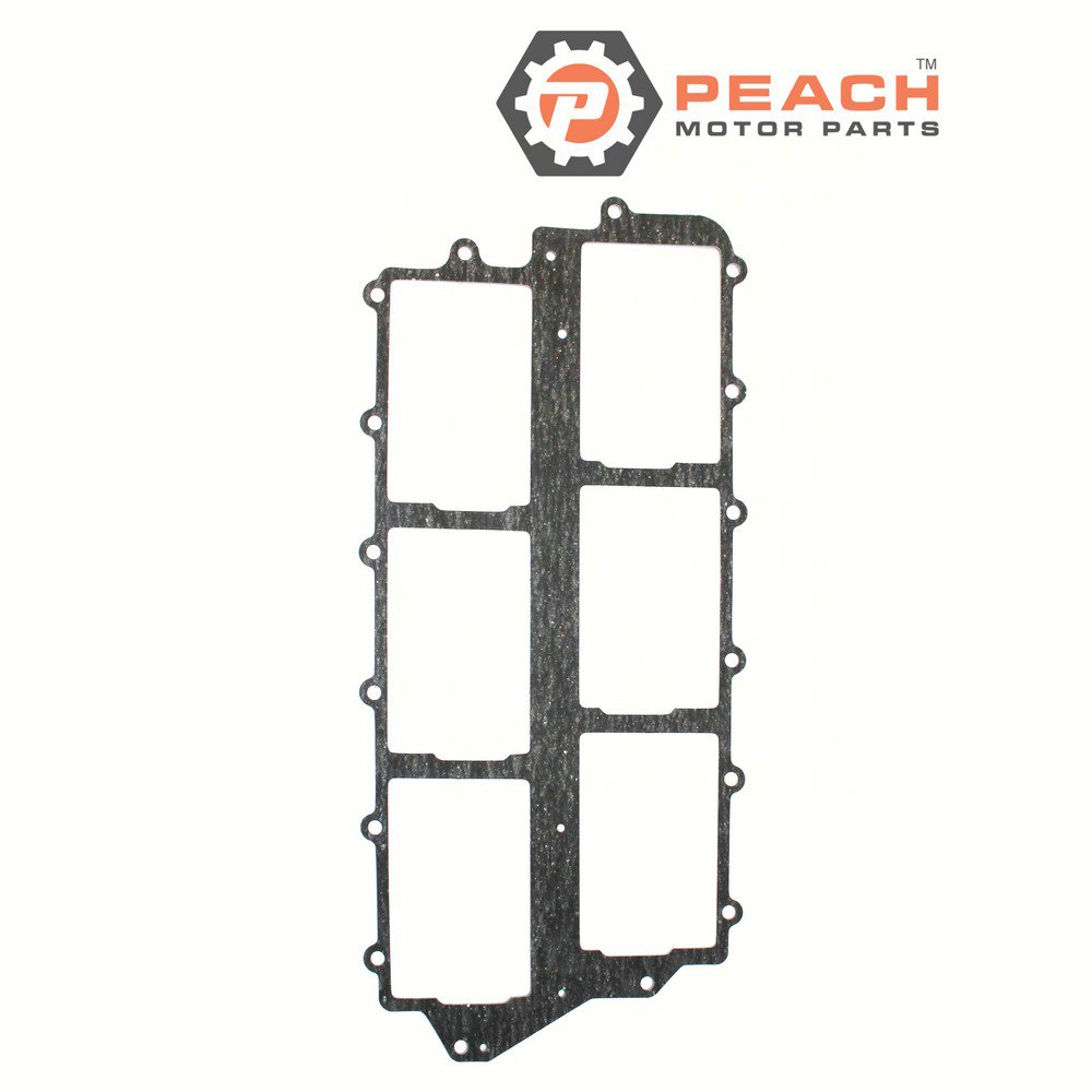 Peach Motor Parts PM-6G5-13645-A1-00 Gasket, Intake; Fits Yamaha®: 6G5-13645-A2-00, 6G5-13645-A1-00, 6G5-13645-00-00