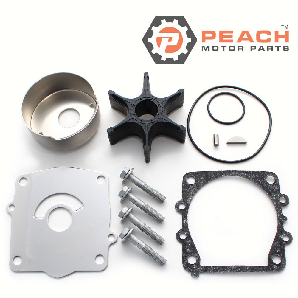 Peach Motor Parts PM-6G5-W0078-A1-00 Water Pump Repair Kit; Fits Yamaha®: 6G5-W0078-A1-00, 6G5-W0078-01-00, 6G5-W0078-00-00, Sierra®: 18-3310, Mallory®: 9-48601