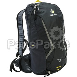 Deuter 32123 41110; Race X Backpack Granite / White 17-inch X9.4-inch X7.1-inch