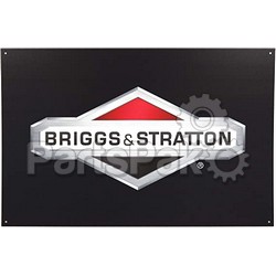 Briggs & Stratton AM9873 Aluminum Logo Sign 3X2; New # AM9873A