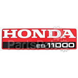 Honda 87101-Z08-E30 Emblem (Eb11000); New # 87101-Z08-E31