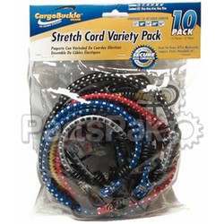 Boatbuckle F13741; Stretch Cord Variety 10-Pack