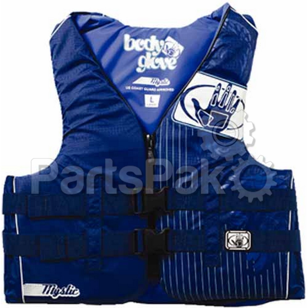 Body Glove 11234WXSD1212; Mystic Womens PFD Livevest Life Jacket Blue Xs