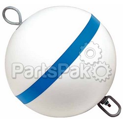 Taylor Made 22170; 12 Round Mooring Buoy Blue/Wh