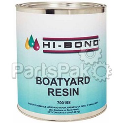 Hi-Bond 700197; Boat Yard Resin Quart With Hardener