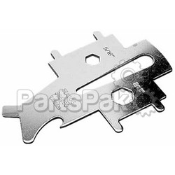 Sea Dog 3356901; Stainless Universal Deck Plate; LNS-354-3356901