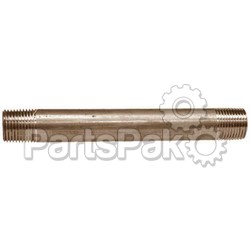 Midland Metal 40002; 1/8 X 1-1/2 Brass Pipe Nipple; LNS-38-40002