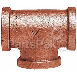 Midland Metal 44254; 3/4 Bronze Pipe Tee; LNS-38-44254