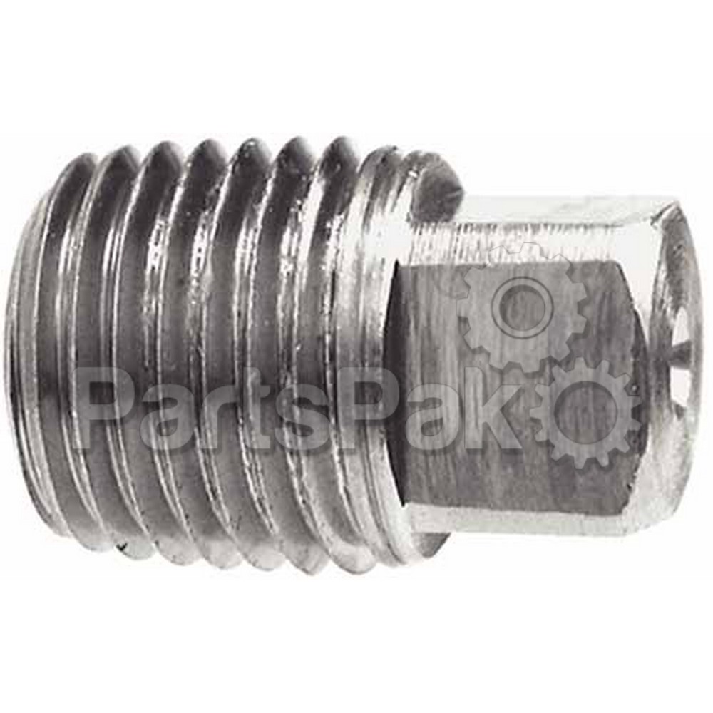 Midland Metal 28-085; 1/4 Brass Square Head Pipe Plug
