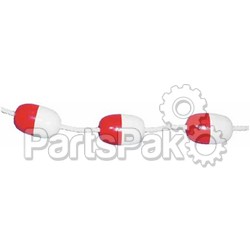 CAL JUNE JIM-BUOY 1504; Red/White 5 Foam Marker Floats