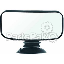 Cipa Mirrors 11050; Suction Cup Mirror-4In X 8In; LNS-626-11050