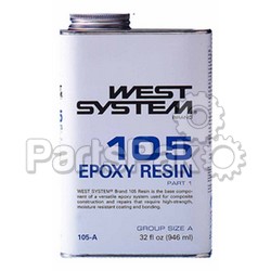 West System 105-A; Resin - Quart; LNS-655-105A