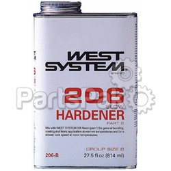 West System 206-A; Slow Hardener - .44 Pint; LNS-655-206A