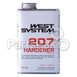 West System 207-SA; .66 Pt. Spec. Clear Hardener