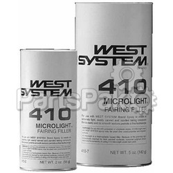 West System 410-7; MicroLight Filler - 5 Oz; LNS-655-4107