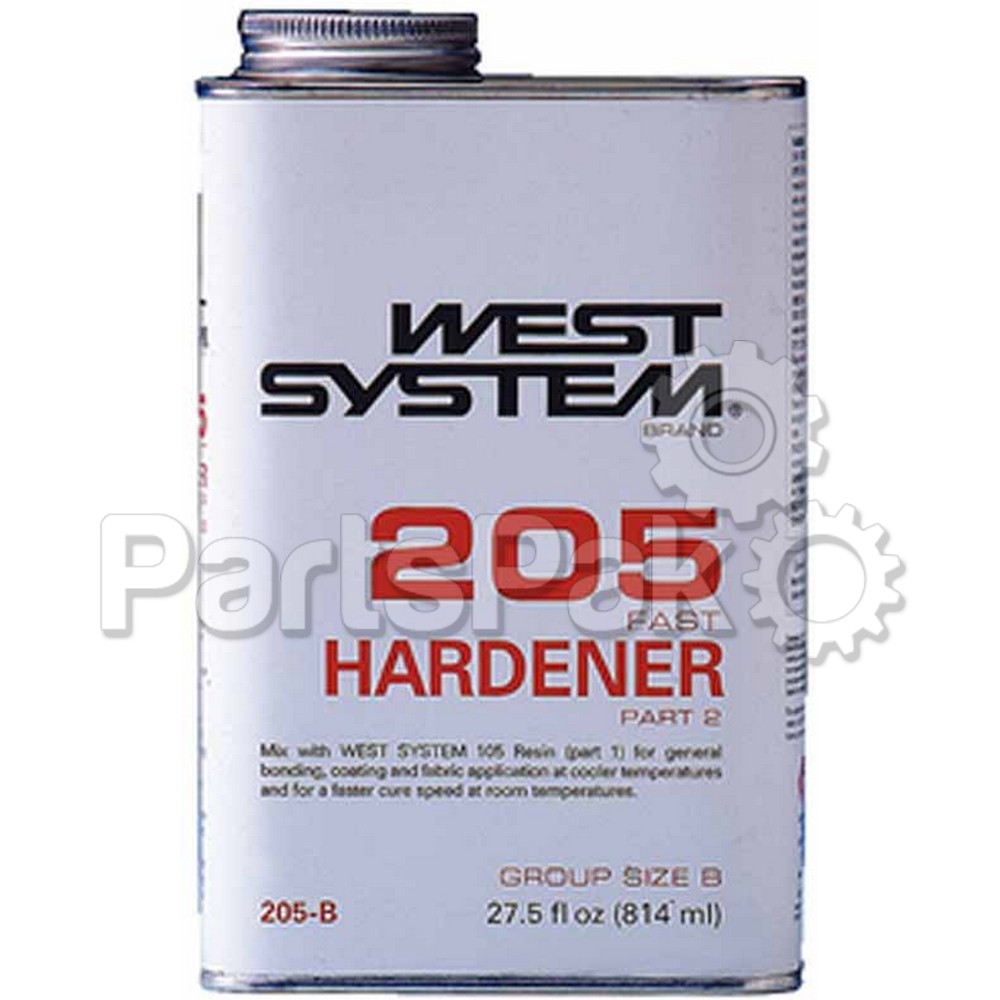 West System 205-B; Hardener - .86 Quart