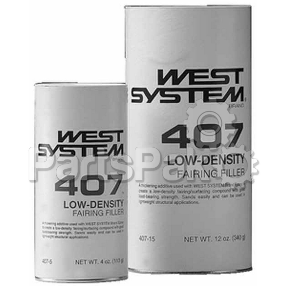 West System 407-15; Low Density Filler - 12 Oz
