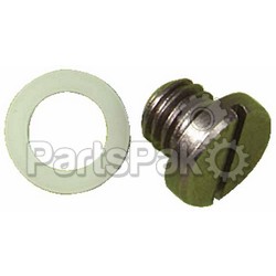 S&J Products 2809; Drain Plug And Gasket Fits OMC Lower