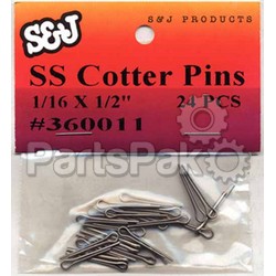 S&J Products 360111; 3/32 X 1 1/2 Stainless Steel Cotter Pin