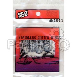 S&J Products 361051; Ss Ring To Fit 1/2 Box Of 10