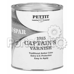 Pettit Paint 1015P; Captain S Varnish-Pint
