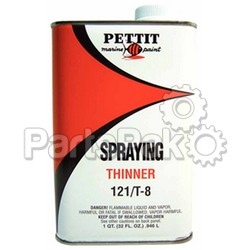 Pettit Paint 121Q; 121/T-8 Spraying Thinner-Quart; LNS-93-121Q
