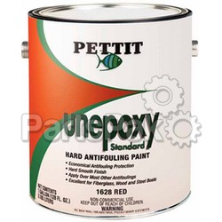 Pettit Paint 1628Q; Unepoxy Standard Red - Quart