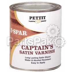 Pettit Paint V975Q; Satin Sheen Varnish-Quart; LNS-93-V975Q