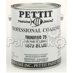 Pettit Paint 1078G; Pro 75 Charcoal Black - Gallon