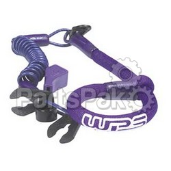 WPS - Western Power Sports FUJL-2389-PURP; Ultra Cord Floating Tethercord / Lanyard (Purple); 2-WPS-13-0503