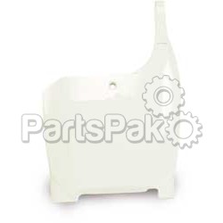Acerbis 2042220002; Front Number Plate (White)