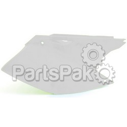 Acerbis 2141731050; Side Panels White / Grn Fits Kawasaki Kx250F; 2-WPS-21417-31050
