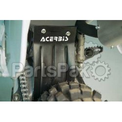 Acerbis 2043200001; Air Box Mud Flap Black