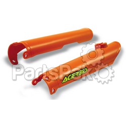 Acerbis 2113740237; Lower Fork Cover Set (Orange); 2-WPS-21137-40237