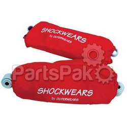 Outerwears 30-1156-03; Shockwears Cover Pol Front Red; 2-WPS-25-5764R